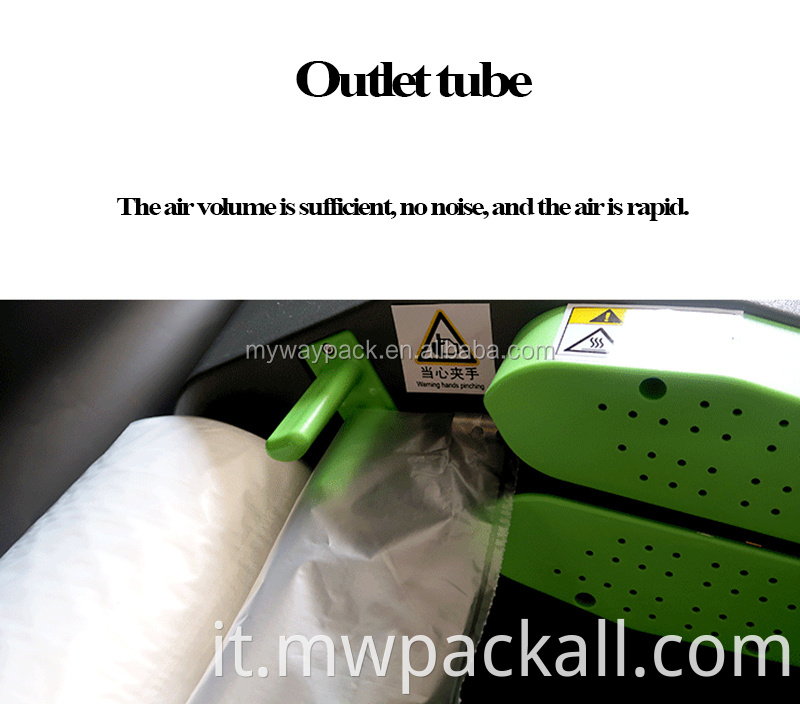 Prezzo di fabbrica cinese Macchina imballatrice dell'airbag /Sacchetti della bolla d'aria per la macchina del cuscino d'aria